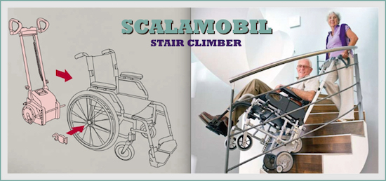 used scalamobil wheelchair stair climbing for sale