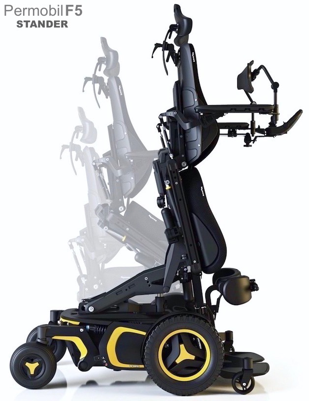 used permobil F5 standing wheelchair for sale